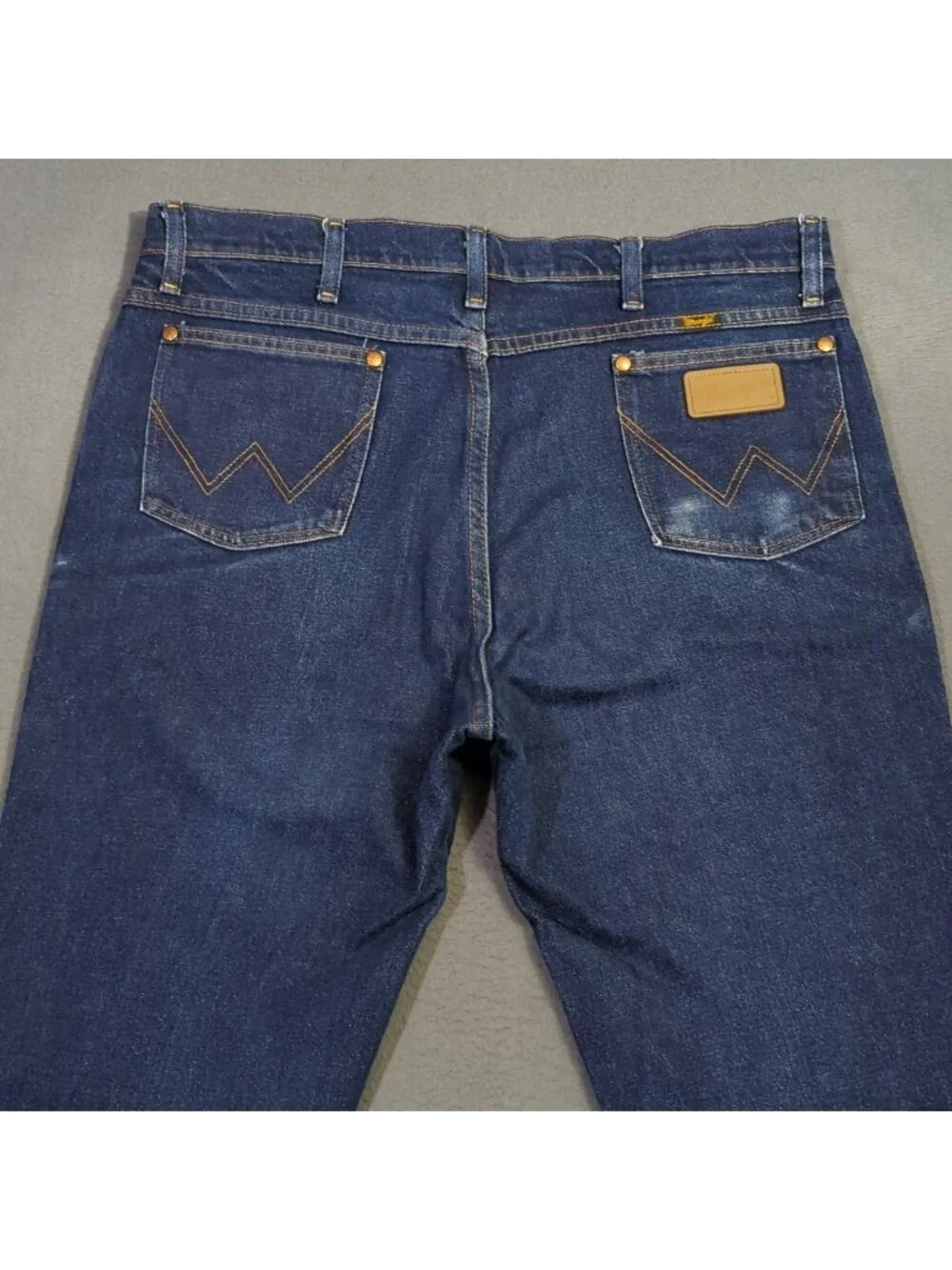 Wrangler Jeans Men's 36x32 Fits 36x31 Blue 937STR Slim Fit Cowboy Rodeo